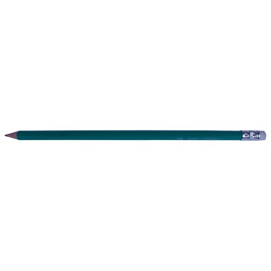 Creion HB cu radiera, ascutit 12buc/cut