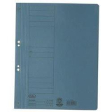 Dosar carton cu capse 1/1  ELBA - albastru