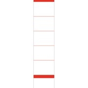 Etichete albe pentru biblioraft 80 mm , 10/set, Tipo Ale Print 